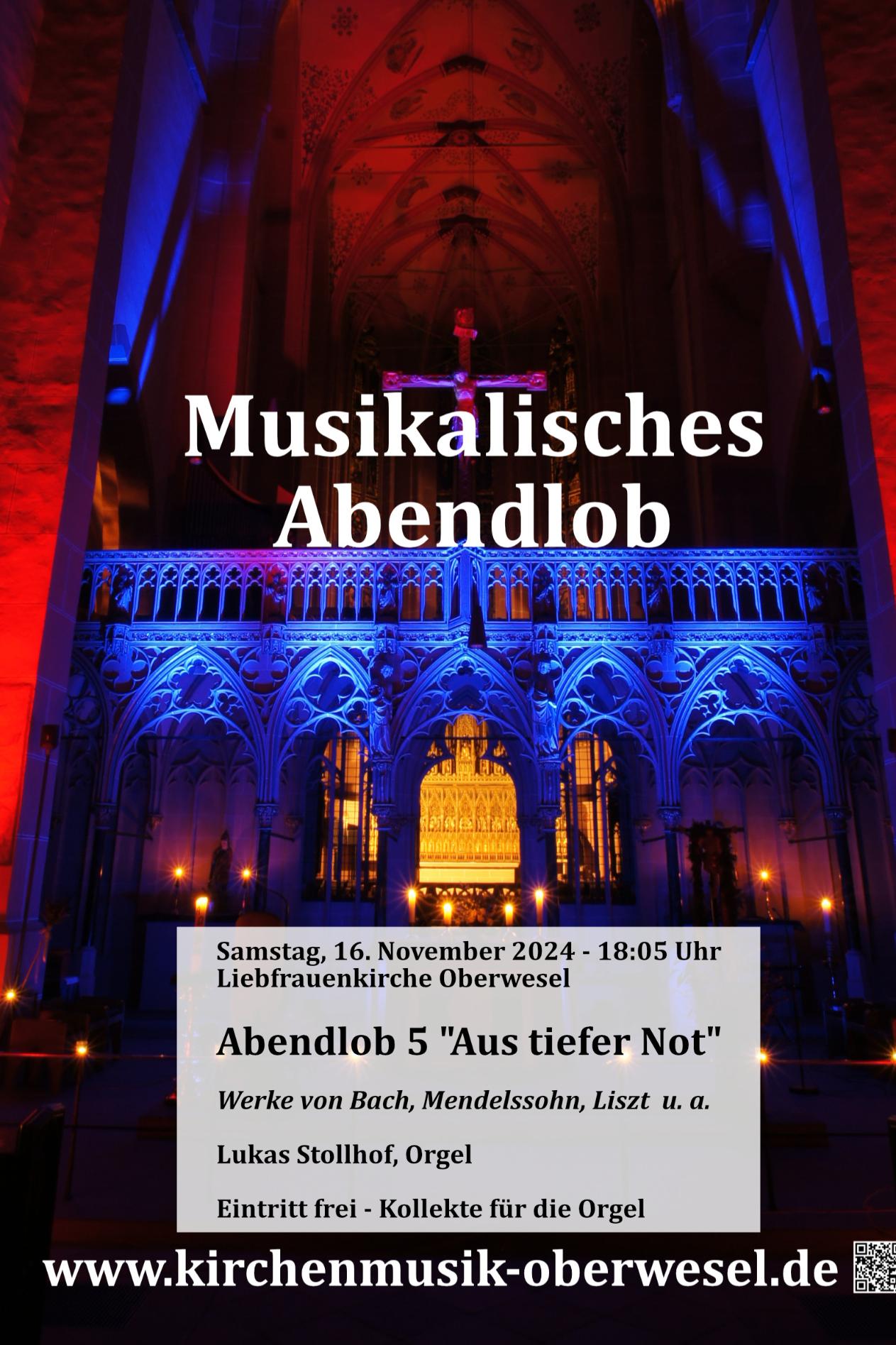 2024-11-16 Abendlob5-Plakat