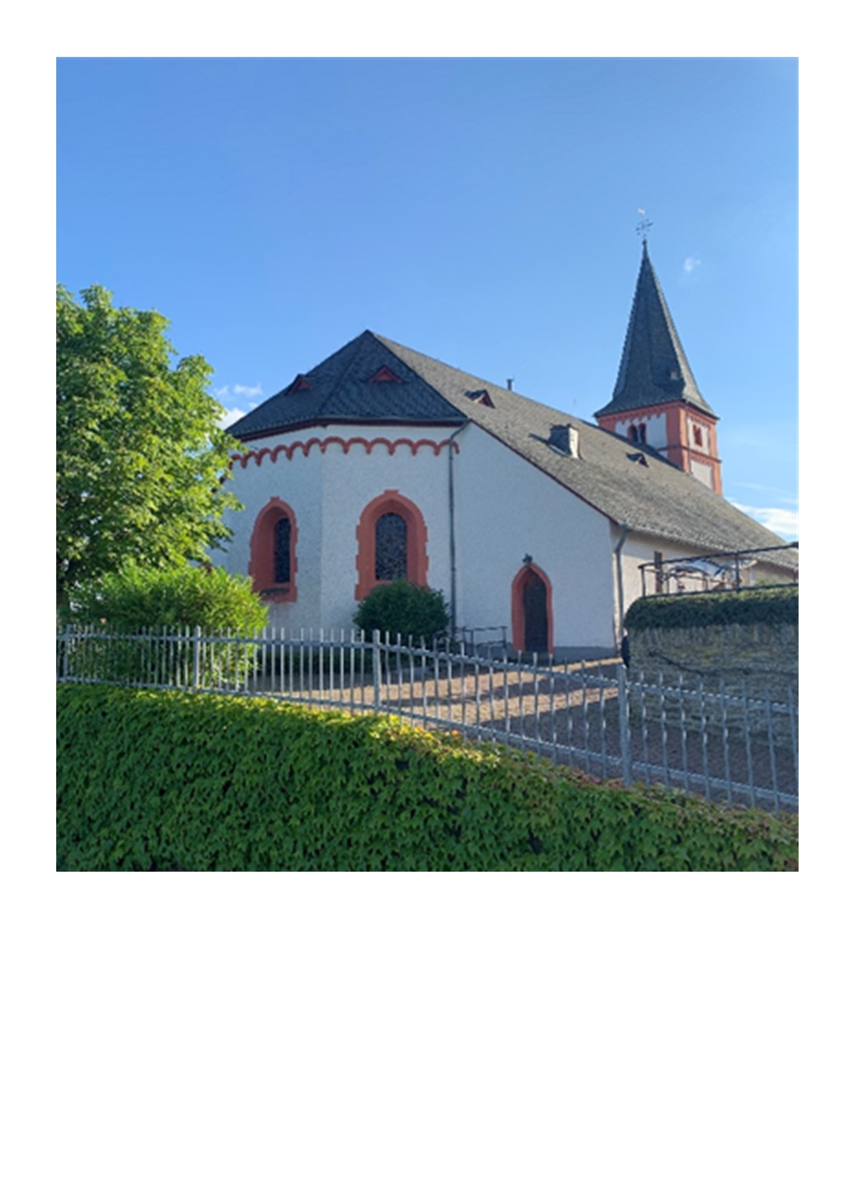 Kirche Damscheid Foto Mechthild Sabel